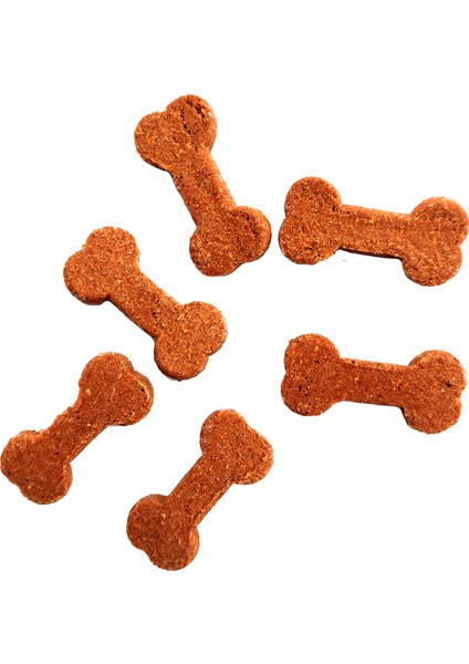 Crazybones Somonlu Atıştırmalık Yumuşak Köpek Ödül Kemikleri 550 gr
