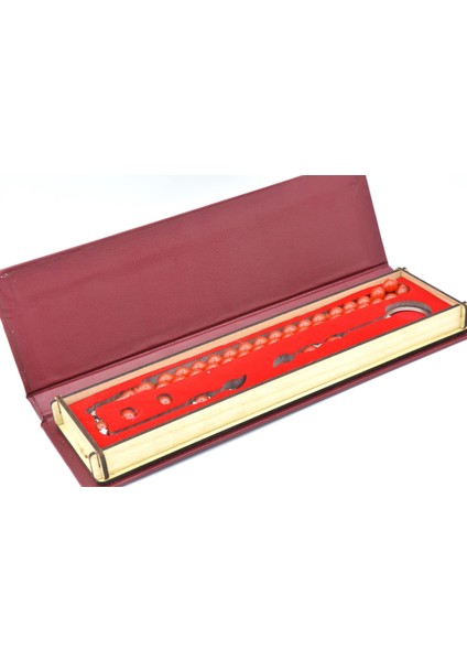 Özel Kutusunda Anahtarlıklı Beyzi Kesim Turuncu Katalin Tesbih Seti fiyatları