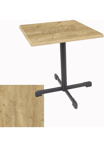 Halley Werzalit Kare Esb Mutfak Masası 60X60 - Avalon Pine
