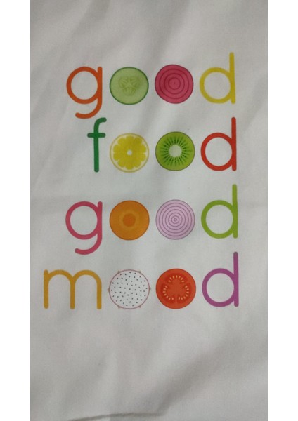 Good Food Good Mood - Bez Çanta