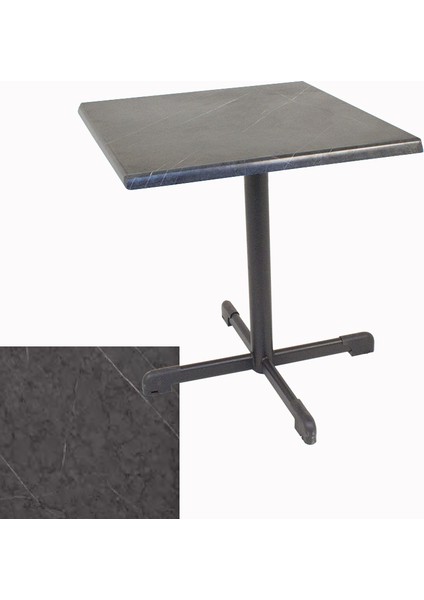 Halley Werzalit Kare Esb Mutfak Masası 70X70 - Grey Marble