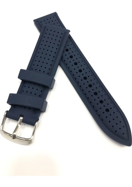 22MM Benekli Renkli Silikon Saat Kordonu Kayışı modelleri