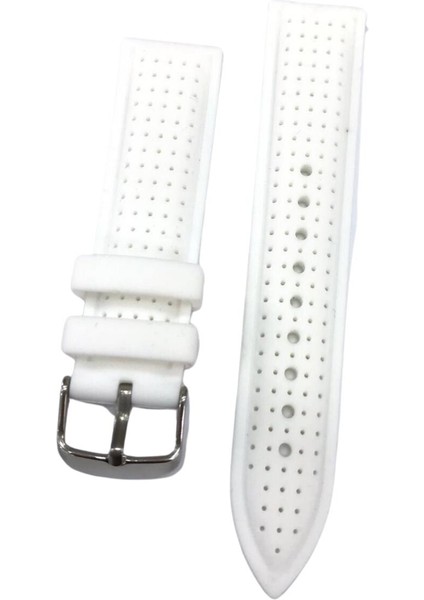 22MM Benekli Renkli Silikon Saat Kordonu Kayışı fırsatları