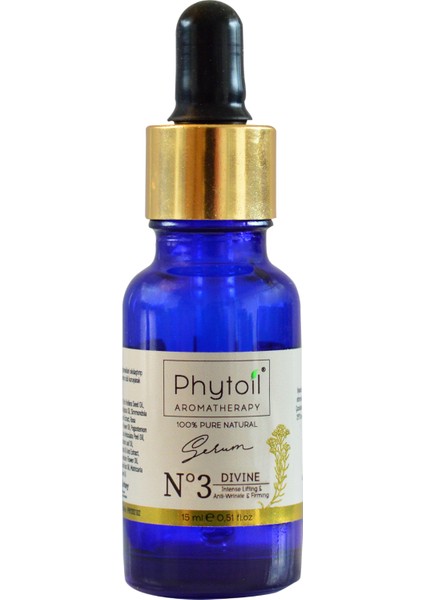 Botoks Etkili Serum Yoğun Sıkılaştırıcı  Yüz Serumu-Phytoil No3 Serum Divine 15 ml