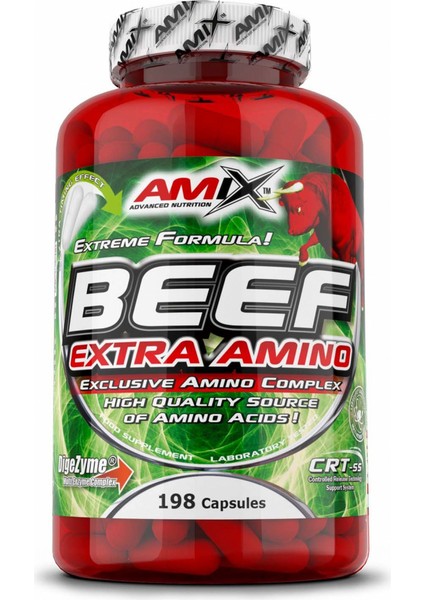 Amıx Beef Extra Amino 198 Kapsül