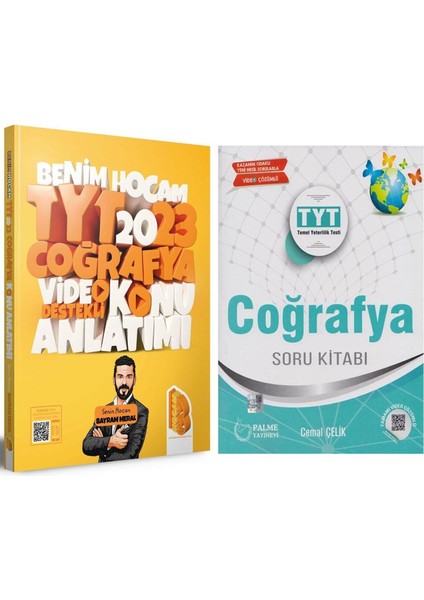 TYT Coğrafya Konu ve Palme Soru Bankası Seti 2 Kitap