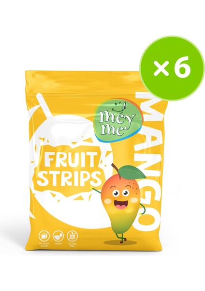 Mango Meyve Şeritleri 30 gr x 6