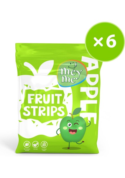 Elma Meyve Şeritleri 30 gr x 6