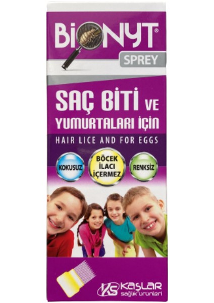 Saç Biti ve Yumurtaları Için (Çay Ağacı Yağlı) Sprey Set