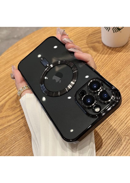 Apple iPhone 11 Pro Max Kılıf Kamera Lens Korumalı Renkli Magsafe Şeffaf Silikon modelleri