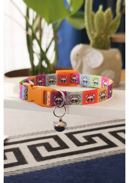 Renkli Kedi ve Köpek Boyun Tasması
