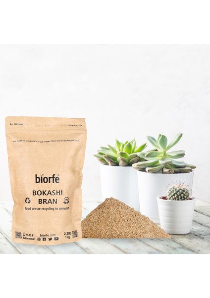 Bokashi Kompost Başlatıcı Kepeği 1 kg