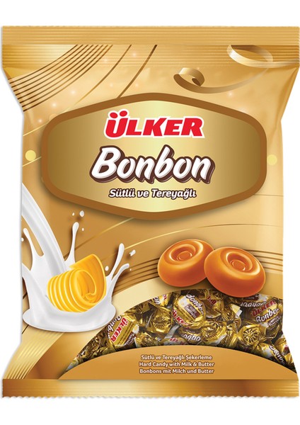 Bonbon Sütlü ve Tereyağlı Şeker 275 G