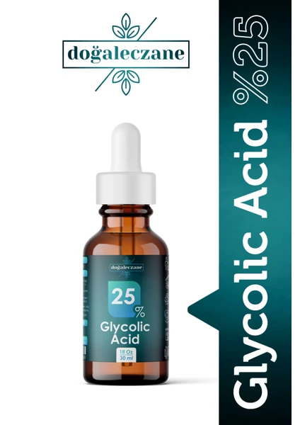 Doğal Eczane Glikolik Asit %25 | Glikolik Asit Peelingi 30 ml