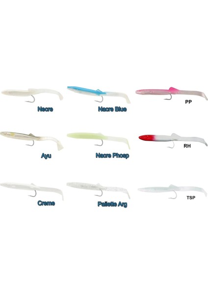 Raglou Bulk 8.5cm Silikon Yem