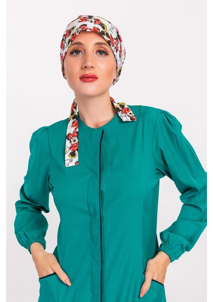 Beyaz Minnie Mouse Hemşire Doktor Tesettür Bone fiyatları