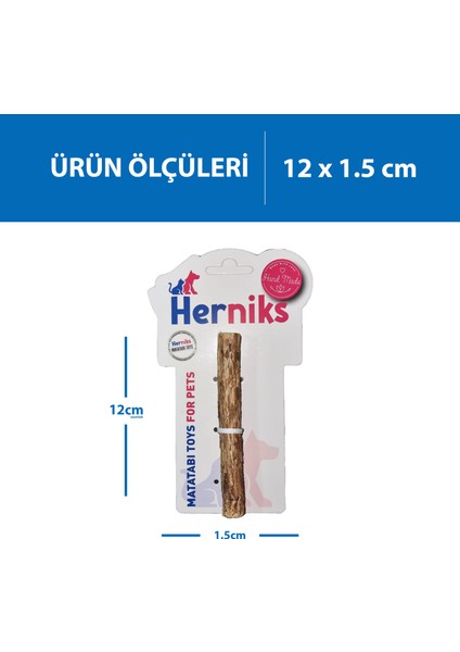 Yenilebilir Matatabi Çubuğu 12CM