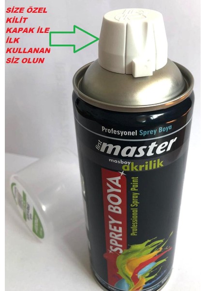 Akrilik Sprey Boya Açık Gri 400 ml