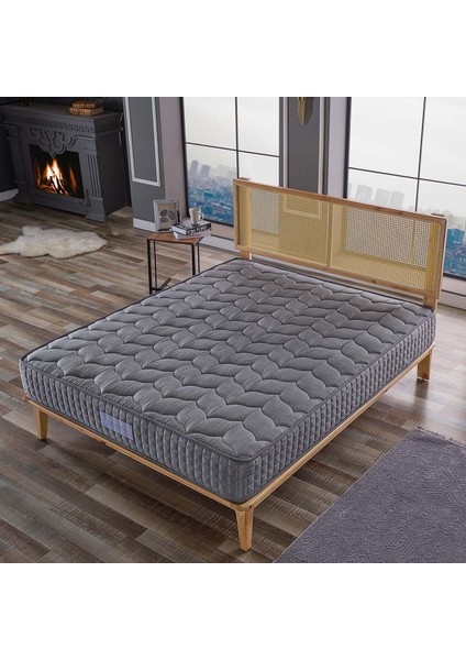 Full Ortopedik Hybrid Kuş Tüyü Yaylı Yatak (22Cm) 140X200