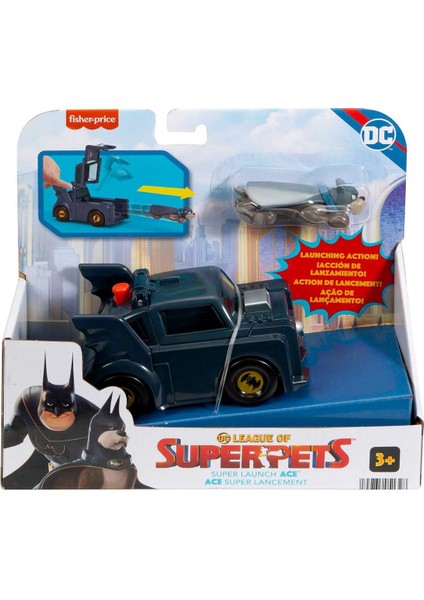 HGL17 Imaginext Dc League Of Super Pets - Süper Araçlar
