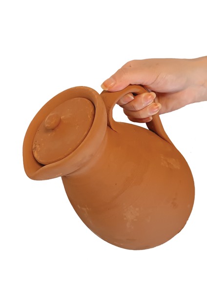 Kapaklı Toprak Sürahi