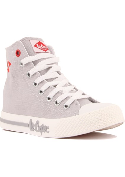 Lee Cooper - Gri Renk Bağcıklı Kadın Sneaker fiyatları