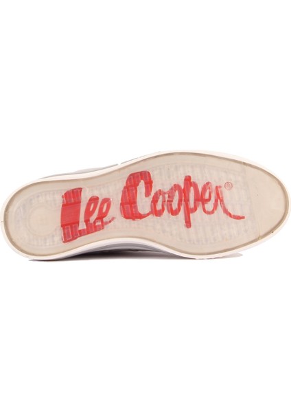 Lee Cooper - Gri Renk Bağcıklı Kadın Sneaker indirimleri