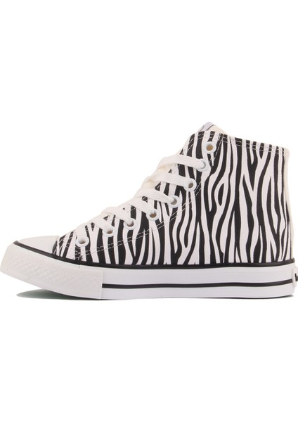 - Zebra Desenli Kadın Sneaker modelleri