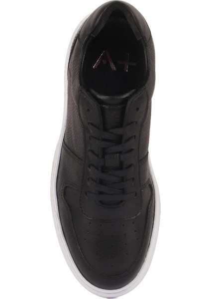 Sail Lakers - Siyah Deri Bağcıklı Kadın Günlük Ayakkabı indirimleri