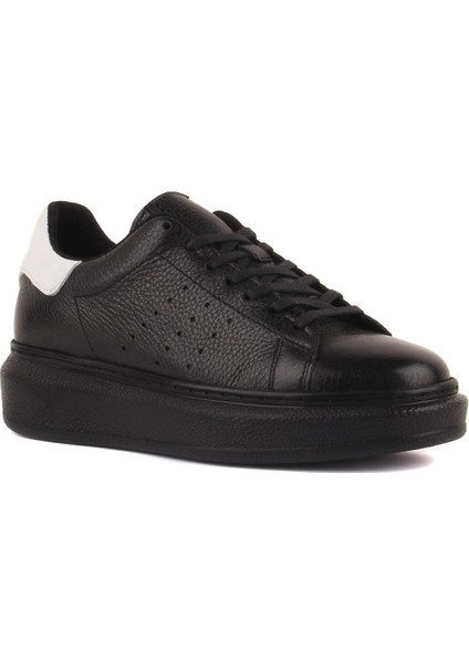 Sail Lakers - Siyah Deri Bağcıklı Kadın Günlük Ayakkabı fiyatları