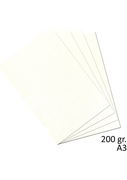 Teknik Resim Kağıdı 200 Gr. A3 10 Adet