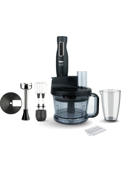 Mr Chef Quadro Blender Set Antrasit