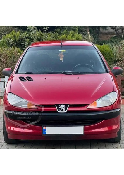 ŞüsCarOto Aksesuar Üniversal Her Araca Uyumlu Kaput Üstü Havalandırma Izgarası Venti Universal Air Scoop Peugeot 206 Tip 2'li