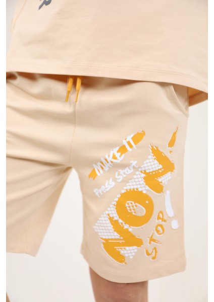 Toontoy Erkek Çocuk Baskılı Şortlu Takım modelleri