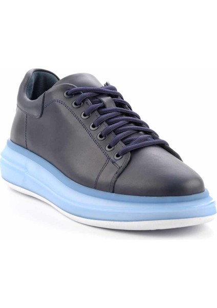 Lacivert Leather Erkek Sneaker E01863490103