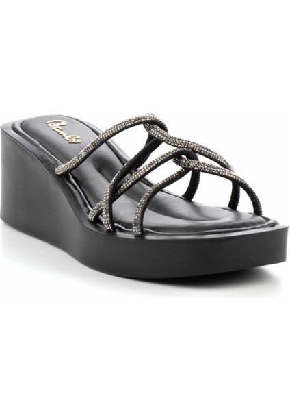 Siyah Kadın Terlik K04824218009 modelleri
