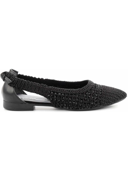 Siyah Örgü Kadın Espadril K01823251616