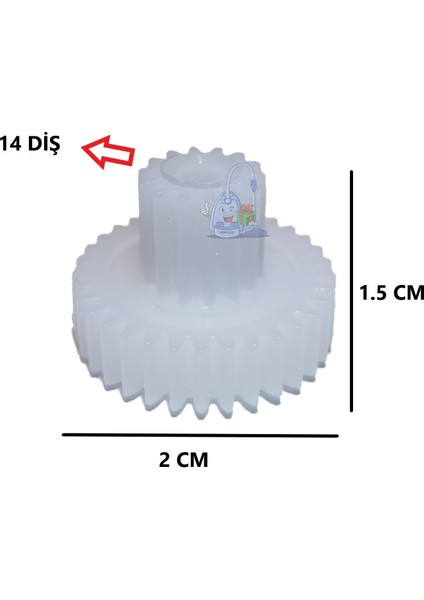 King K 966 Multi Blender Çırpıcı Dişli Kutusu Çift Dişlisi