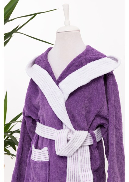 Children’s Robe Ekstra Yumuşak Lüx Kadife Çocuk Bornozu Pamuklu Unisex