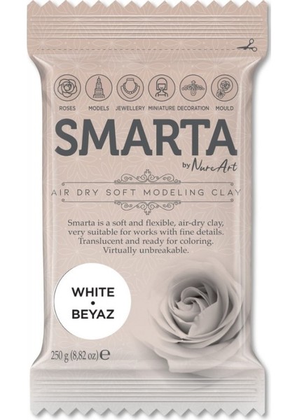 Modelleme Hamuru 250 Gr. Beyaz