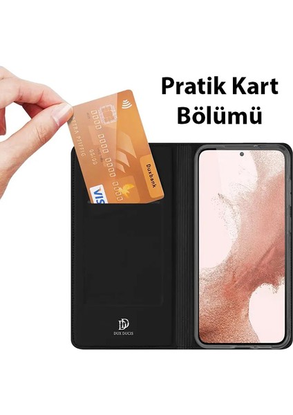 Sm Galaxy S23 Kılıf Skin Pro Series Flip Cover Kapaklı Kılıf