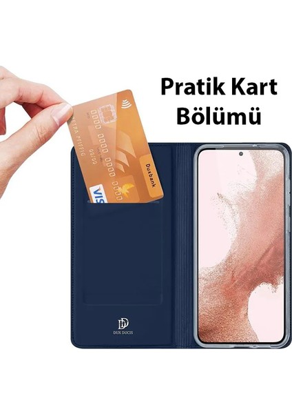 Dux Ducis Sm Galaxy S23 Kılıf Skin Pro Series Flip Cover Kapaklı Kılıf