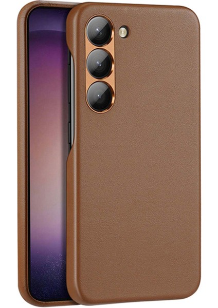 Sm Galaxy S23 Grit Series Pu Premium Kılıf