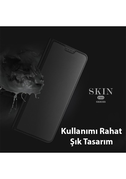 Xiaomi Poco X5 Pro 5g Kılıf Skin Pro Series Flip Cover Kapaklı Kılıf