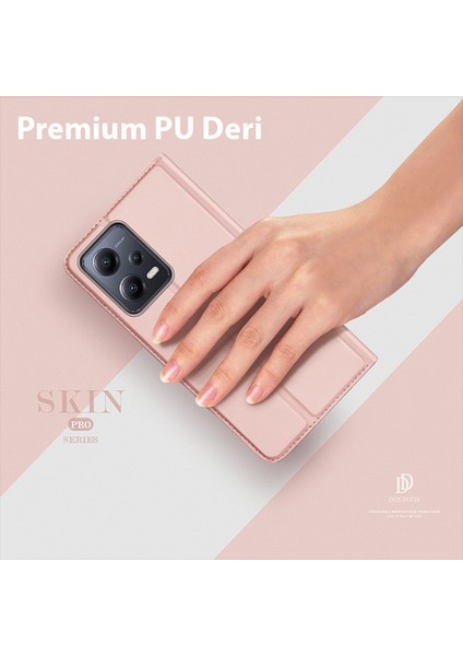 Xiaomi Poco X5 Pro 5g Kılıf Skin Pro Series Flip Cover Kapaklı Kılıf