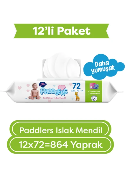 Islak Mendil 72 x 12'li Koli I(864 Yaprak)