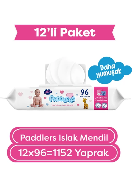 Islak Mendil 96x12 li Koli (1152 Yaprak)