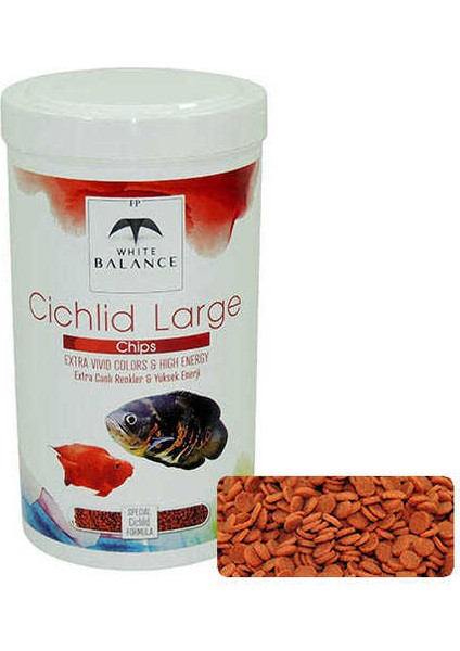 Cichlid Large Balık Yemi 250 ml