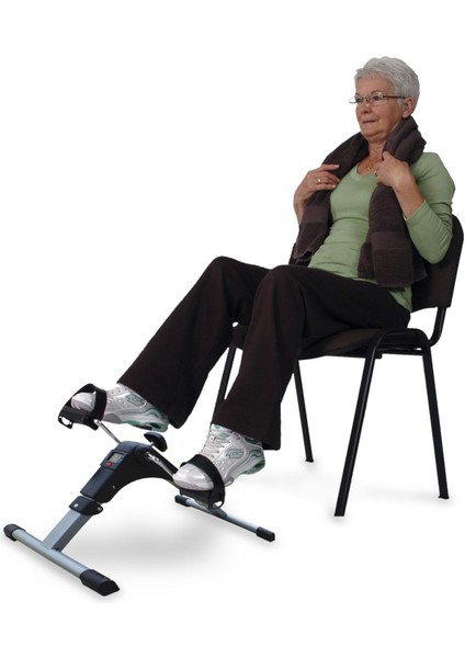 Katlanabilir Egzersiz Bisikleti Siyah Renk