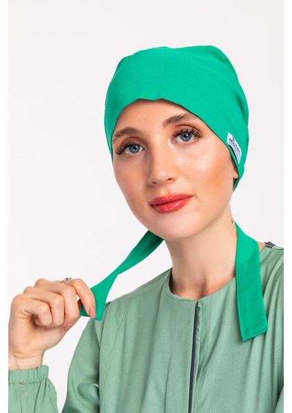 Tesettür Cerrahi Bonesi - Yaprak Yeşili fiyatları